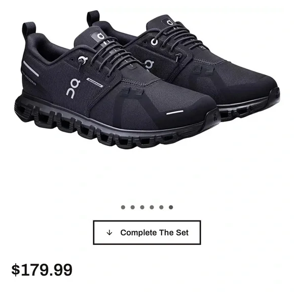 Black On Women's cloud 6 waterproof - Picture 1 of 6